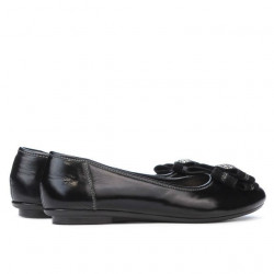 Ballerines femme 181 vernis noir