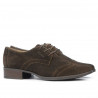 Chaussures casual femme 691 café velours