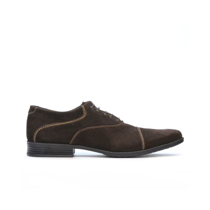 Chaussures décontractées / élégantes 738 café velours