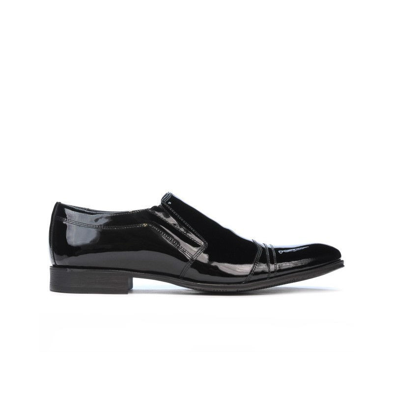 Chaussures élégantes hommes 796 vernis noir
