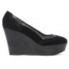 Chaussures décontractées femme 630 noir velours