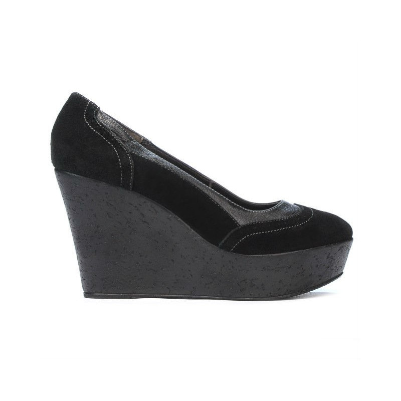 Chaussures décontractées femme 630 noir velours