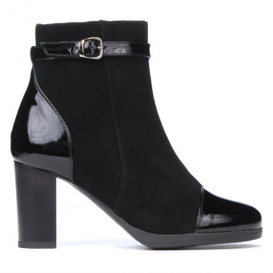 Bottes femme 1165 noir antilope combiné Bottes femme 1165 noir antilope combiné