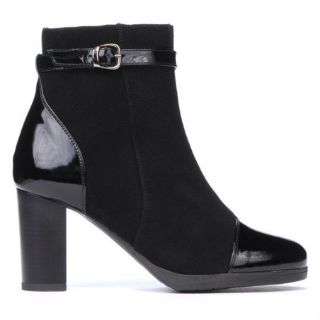 Bottes femme 1165 noir antilope combiné