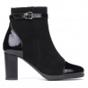 Bottes femme 1165 noir antilope combiné