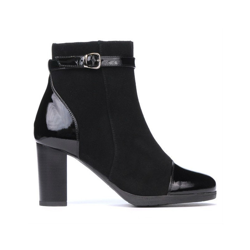 Bottes femme 1165 noir antilope combiné