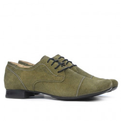 Chaussures décontractées femme 180 kaki velours
