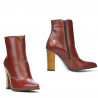 Bottines femme 1164 marron
