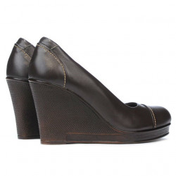 Chaussures décontractées femme 177 café