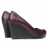 Chaussures casual femme 177 bordeaux