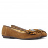 Ballerines femme 181 velours marron