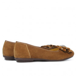 Ballerines femme 181 velours marron