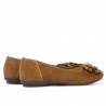 Ballerines femme 181 velours marron