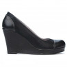 Chaussures décontractées femme 177 indigo combiné