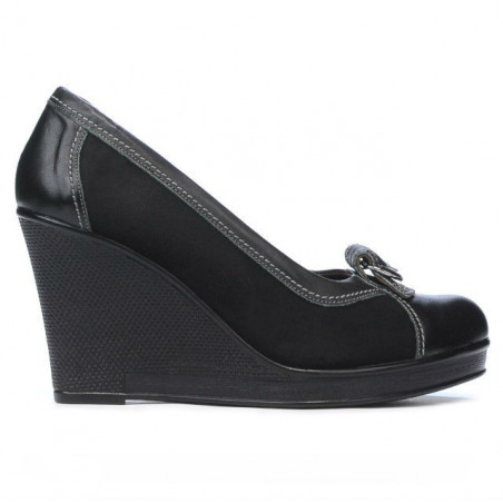 Chaussures casual femme 178 noir combiné