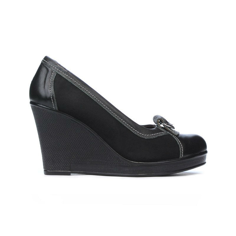 Chaussures casual femme 178 noir combiné