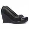 Chaussures casual femme 178 noir combiné
