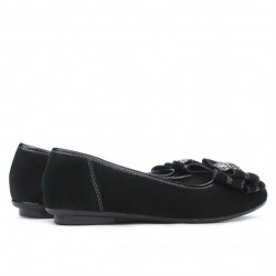 Ballerines femme 181 velours noir