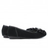 Ballerines femme 181 velours noir