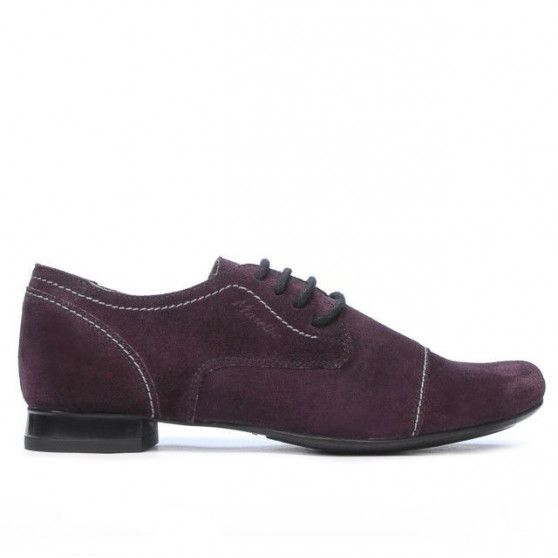 Chaussures casual femme 180 violet velours
