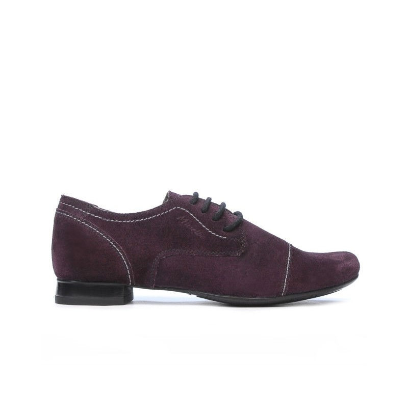 Chaussures casual femme 180 violet velours