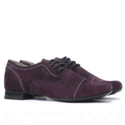 Chaussures casual femme 180 violet velours