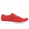 Chaussures casual femme 180 rouge velours