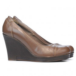 Chaussures décontractées femme 177 cappuccino