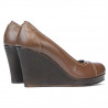 Chaussures décontractées femme 177 cappuccino