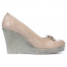 Chaussures casual femme 178 sable combiné