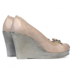 Chaussures casual femme 178 sable combiné