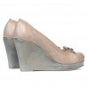 Chaussures casual femme 178 sable combiné