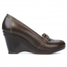 Chaussures décontractées femme 173 café