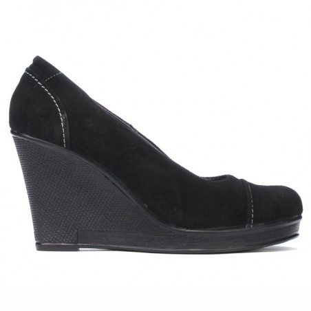 Chaussures casual femme 177 noir velours