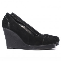 Chaussures casual femme 177 noir velours