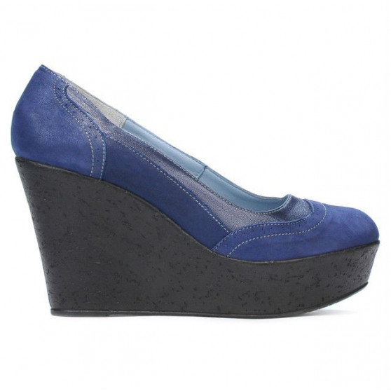 Chaussures décontractées femme 630 indigo satiné