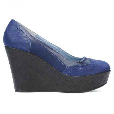 Chaussures décontractées femme 630 indigo satiné