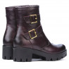 Bottes femme 3312 en bordeaux