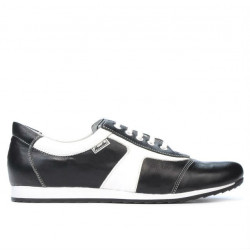Chaussures de sport femme 191 noir+blanc