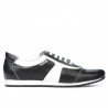Chaussures de sport femme 191 noir+blanc