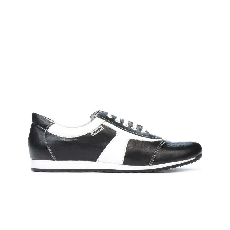 Chaussures de sport femme 191 noir+blanc