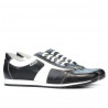 Chaussures de sport femme 191 noir+blanc