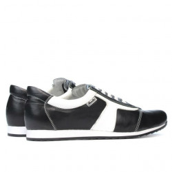 Chaussures de sport femme 191 noir+blanc