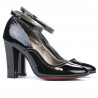 Chaussures élégantes femme 1228 vernis noir