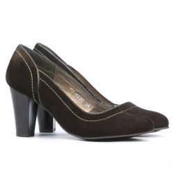 Chaussures élégantes femme 1205 café antilope