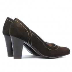 Chaussures élégantes femme 1205 café antilope