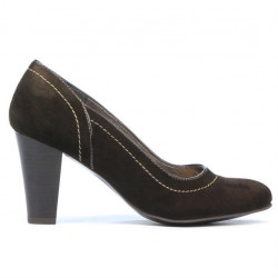 Chaussures élégantes femme 1205 café antilope