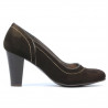 Chaussures élégantes femme 1205 café antilope