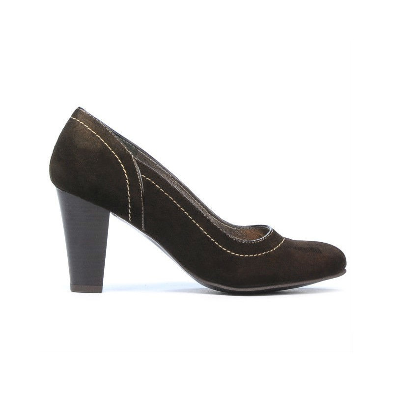 Chaussures élégantes femme 1205 café antilope