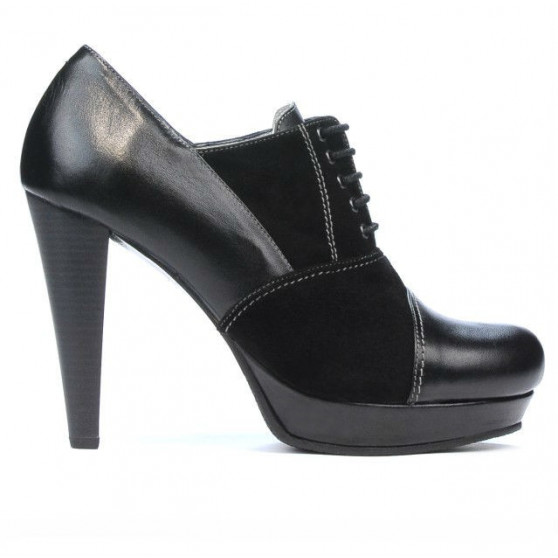 Chaussures élégantes femme 1091 noir combiné Chaussures élégantes femme 1091 noir combiné